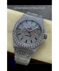 Royal Oak 15400 Iced Out Super Clone Edition 5 Super Clone Watch 
