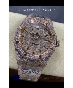 Royal Oak 15400 Iced Out Super Clone Edition 9 Super Clone Watch 
