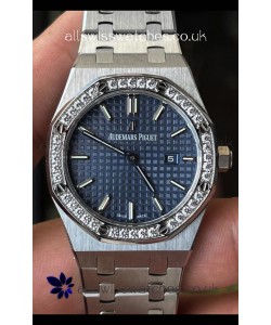 Royal Oak 67651IP 33MM 904L White Dial Super Clone Watch 