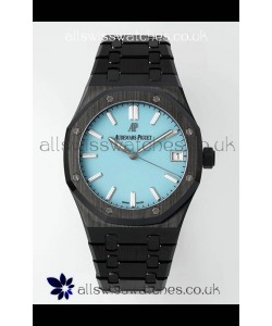 Royal Oak 15500 Tiffany Blue Dial Ceramic Super Clone Watch 