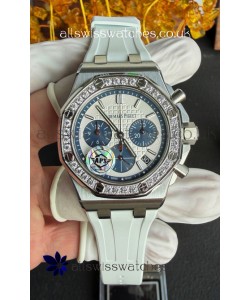 Royal Oak Chrono 26231 Steel Casing Rubber Strap Super Clone Watch 