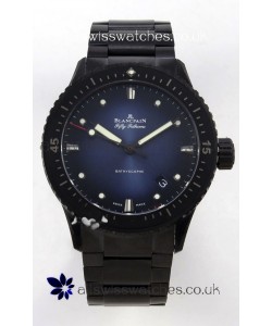 Blancpain Fifty Fathoms Ceramic Case Blue Dial Super Clone Watch 