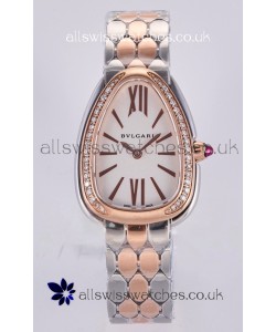 Serpenti Seduttori in Two Tone Rose Gold Casing Super Clone Watch