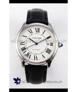 Cartier Ronde Louis 40 Stainless Steel Super Clone Watch 