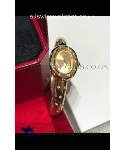 Baignoire De Cartier Yellow Gold Super Clone Quartz Replica Watch