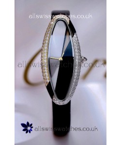 Cartier Baignoire Allongée 21MM Swiss Quartz Watch 