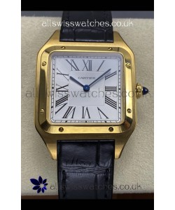 Cartier Santos Dumont in Yellow Gold 31MM Super Clone Watch 