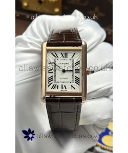 Cartier Tank Louis Automatic 27mm in Yellow Gold Super Clone Watch 