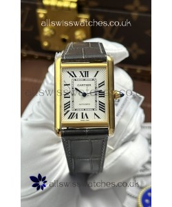 Cartier Tank Louis Automatic 27mm in Yellow Gold Super Clone Watch 
