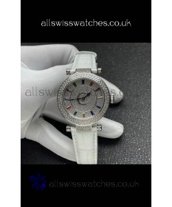 Franck Muller Double Mystery Swiss Quartz Watch in Steel Casing