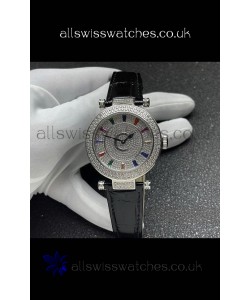 Franck Muller Double Mystery Swiss Quartz Watch in Steel Casing