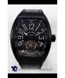 Franck Muller V45 Tourbillon Black DLC Super Clone Watch 