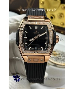 Hublot Spirit of Big Bang Rose Gold Black Dial 39MM Super Clone Watch 