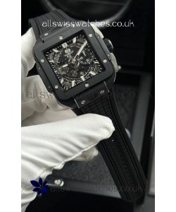 Hublot Square Bang Unico Black Magic Ceramic Super Clone Watch 