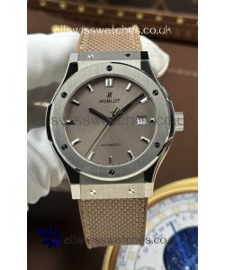 Hublot Classic Fusion Titanium Taupe Dial 42MM Super Clone Watch 
