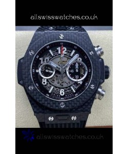 Hublot Big Bang Unico Carbon Fiber Watch 45MM Super Clone Watch 