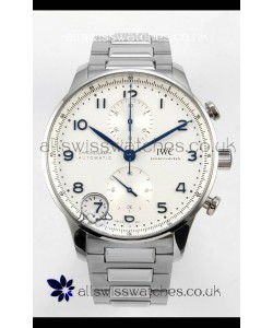 IWC Portuguese Chronograph White Dial Super Clone Watch 