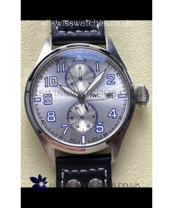 IWC PILOT'S Monopusher Steel Dial Replica Watch 