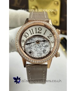 Jaeger-LeCoultre Rendez-Vous Rose Gold Super Clone Watch 