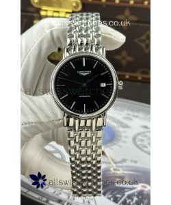 Longines Présence Automatic Black Dial 39MM Super Clone Watch 