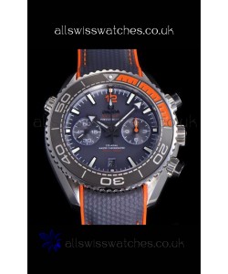 Omega Speedmaster Planet Ocean Grey Dial Orange/Grey Bezel Super Clone Watch 