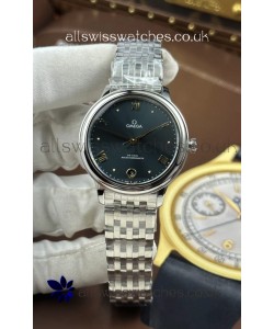 Omega De Ville Automatic 34MM Grey Dial Steel Case Super Clone Watch 