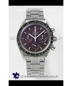Omega Speedmaster Moonwatch Burgundy Dial 42MM Super Clone Watch