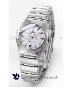 Omega Constellation 29MM Stainless Steel White Dial Automatic Super Clone Watch 