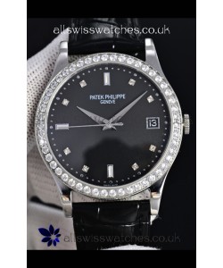 Patek Philippe Calatrava 5298 Round Diamonds Super Clone Watch 