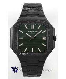 Patek Philippe Cubitus Carbon Casing Green Dial Super Clone Watch 