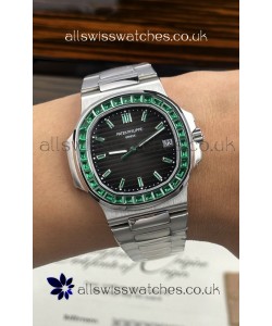 Patek Philippe Nautilus 5723 Black Dial Red Rubies Super Clone Watch 