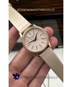 Patek Philippe Calatrava 4997 Rose Gold Beige Dial Super Clone Watch 
