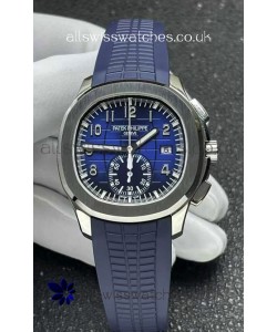 Patek Philippe Aquanaut 5968 Steel Case Blue Dial Super Clone Watch 