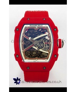 Richard Mille RM67-02 Red NTPT 37 Grams CRMA7 Clone Movement 