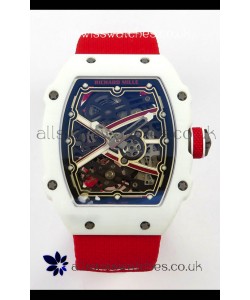 Richard Mille RM67-02 White NTPT 37 Grams CRMA7 Clone Movement 