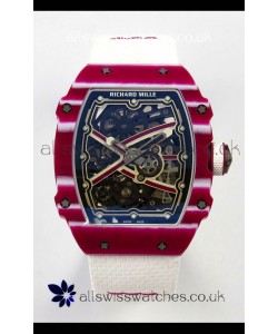 Richard Mille RM67-02 Red NTPT 37 Grams CRMA7 Clone Movement 