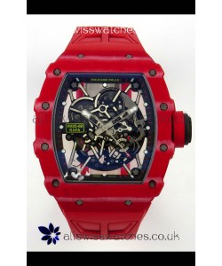 Richard Mille RM035-02 Red NTPT FREE SPRUNG MVMNT Super Clone Watch