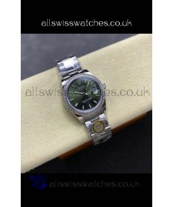 Rolex Super Clone Datejust 31MM Green Dial Oyster Super Clone Watch