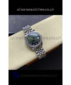 Rolex Super Clone Datejust 31MM Green Dial Jubilee Super Clone Watch