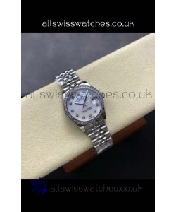 Rolex Super Clone Datejust 31MM Pearl Dial Steel Case Super Clone Watch 