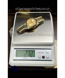 Rolex Day Date 228238 Yellow Gold in Gold Crystal Dial Super Clone Watch 