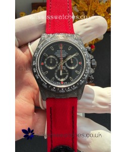 Rolex Daytona DiW Black Carbon Fiber Super Clone Watch 