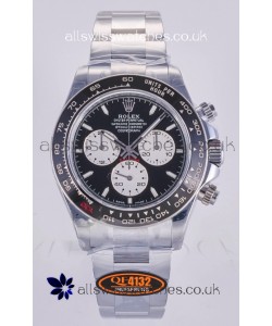 Rolex Daytona 126525 Le Mans White Gold FREE SPRUNG MVMT Super Clone Watch 