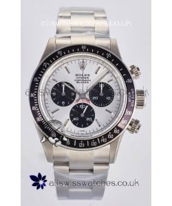 Rolex Daytona Paul Newman Steel Dial Custom Modded 4130 Mvnt Swiss Replica
