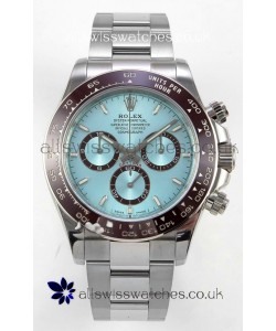 Rolex Daytona 126506 Ice Blue Stick Markers FREE SPRUNG MVMT Super Clone Watch 