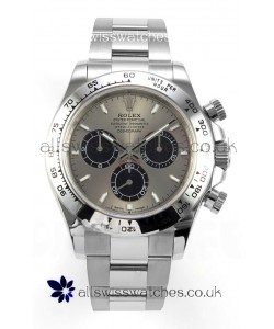 Rolex Daytona 126509 Silver Dial Stick Markers FREE SPRUNG MVMT Super Clone Watch 