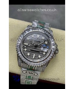 Rolex GMT Masters II Iced Out Dial and Casing Super Clone Watch