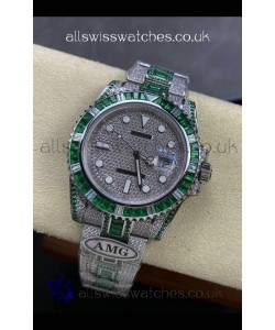 Rolex Submariner 116610 Iced Out Edition 7 Swiss Replica Watch 