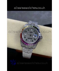 Rolex Submariner 116610 Iced Out Edition 10 Swiss Replica Watch 