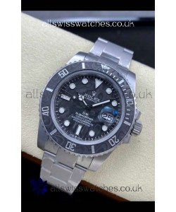 Rolex Submariner DiW Sandblasted Carbon Fiber Bezel/Dial FREE SPRUNG MVMNT Super Clone